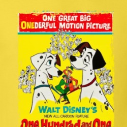 One Hundred And One Dalmatians Popular 1961 Movie Fan T Shirt 38601182