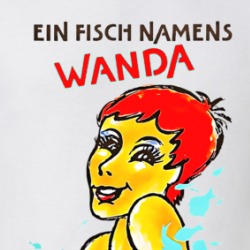 A Fish Called Wanda 80s Comedy Crime German Movie T Shirt 38651817