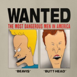 Beavis And Butthead Do America 90s Animated Movie Wanted T Shirt 38651819