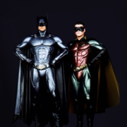 Batman And Robin Val Kilmer Chris O'donnell Movie Fan Long Sleeve T Shirt 38663564
