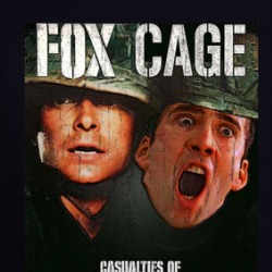 Casualties Of War Nicolas Cage Parody Funny Fake Movie Role Fan Long Sleeve T Shirt 38663593