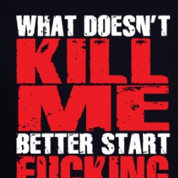 What Doesn't Kill Me Better Start Running Sarcastic Long Sleeve T Shirt 38663626