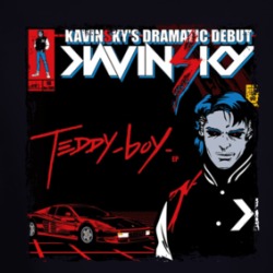 Teddy Boy Kavinsky's Dramatic Debut Album Cover Long Sleeve T Shirt 38663632