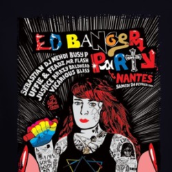 Ed Banger Party Nantes Long Sleeve T Shirt 38663649
