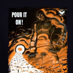 Pour It On Vintage Ww2 Long Sleeve T Shirt 38663652