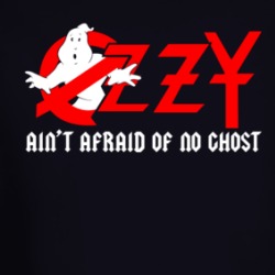 Prince Of Darkness Ain't Afraid Of No Ghost Funny Ghostbusters Parody Long Sleeve T Shirt 38663667
