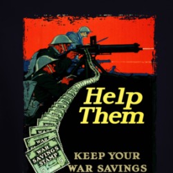 Help Them War Savings Pledge Vintage Ww1 Long Sleeve T Shirt 38663690