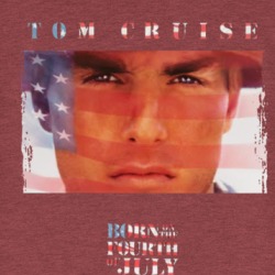 Born On The Fourth Of July 80s Anti War Movie T Shirt 38676792