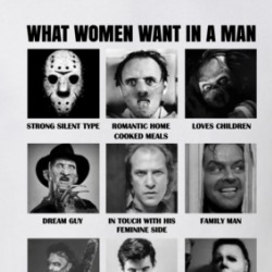 What Women Want In A Man Funny Movie Serial Killer T Shirt 38685864