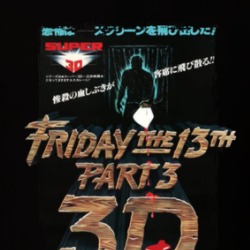 Friday The 13th 3d 80s Horror Slasher Japanese Movie T Shirt 38685874