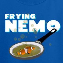Frying Nemo Parody Funny Cooking T Shirt 38688101