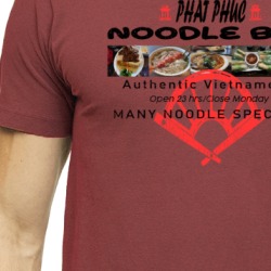 Phat Phuc Noodle Bar Vietnamese Parody Funny Food T Shirt 38689520