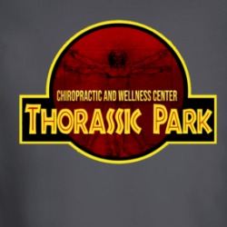 Thorassic Park Parody Chiropractor Funny Long Sleeve T Shirt 38698062
