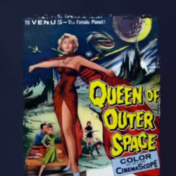 Queen Of Outer Space 50s Sci Fi Movie T Shirt 38710097