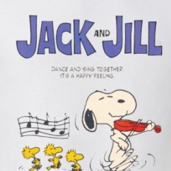 Snoopy And Woodstock Jack And Jill 70s Magazine Cover T Shirt 38712409