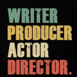 Writer Producer Actor Director Retro Style Movie Making T Shirt 38729610