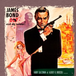 From Russia With Love James Bond French Movie Fan T Shirt 38740167