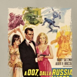 From Russia With Love Italian Movie Fan T Shirt 38741027