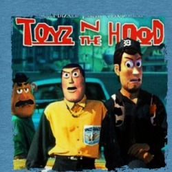 Toyz N The Hood Funny Toy Story Mashup Movie Fan T Shirt 38746060