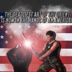 American Ninja 80s Action Fan Mma Movie T Shirt 38758272