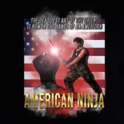 American Ninja 80s Action Fan Mma Movie Hoodie 38758275