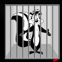 Free Pepe Le Pew Cartoon Cancel Parody Funny Ladies T Shirt 38768319