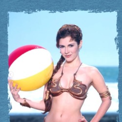 Princess Leia Beach Fun T Shirt 38833786