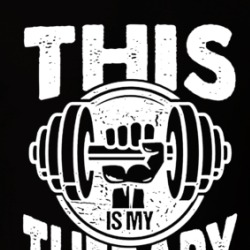 This Is My Therapy Weightlifting T Shirt 38860945