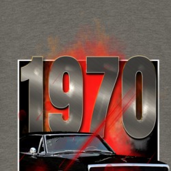 1970 Charger Classic Muscle Car T Shirt 38862629