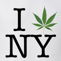 I Love Ny Marijuana Leaf T Shirt 38872801