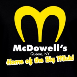 Mcdowells Parody Ladies T Shirt 38905762