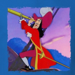 Captain Hook Cartoon T Shirt 38908157
