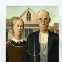 American Gothic Original Meme Ladies T Shirt 38920023