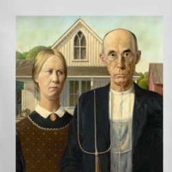 American Gothic Original Meme Long Sleeve T Shirt 38920026