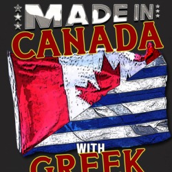 Made In Canada With Greek Parts Baby One Piece 38936496