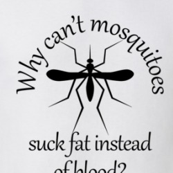 Why Can't Mosquitoes Suck Fat Instead Of Blood T Shirt 38963807