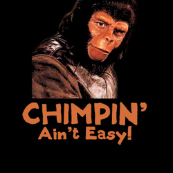 Chimpin Aint Easy Planet Of The Apes T Shirt 38977