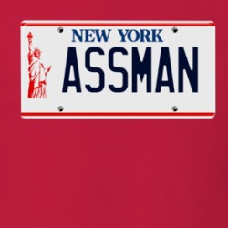 Assman New York License Plate T Shirt 38982011