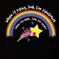 When It Rains Look For Rainbows T Shirt 38983783
