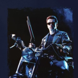 Terminator 2 Arnold Motorcycle T Shirt 39051776