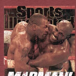 Tyson Holyfield Bite Boxing Distressed Look T Shirt 39051785