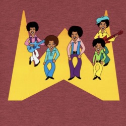 Jackson 5 Band Cartoon T Shirt 39116023