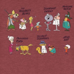 Hanna Barbera Cartoon Characters T Shirt 39122799