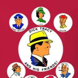 Dick Tracy Comic Characters T Shirt 39124799