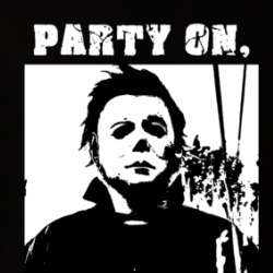 Party On Michael Halloween Movie T Shirt 39127138