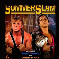 Summer Slam Bret Hart Vs Owen Hart T Shirt 39129455