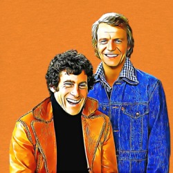 Starsky And Hutch Tv Characters T Shirt 39129467