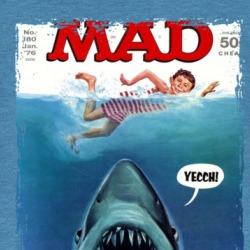 Mad Magazine Jaws Issue T Shirt 39129469