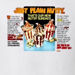 Just Plain Nutty Mcdonald's Sundae Ad T Shirt 39132033