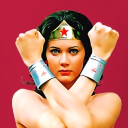Wonder Woman Power Stance Retro Tv T Shirt 39134815